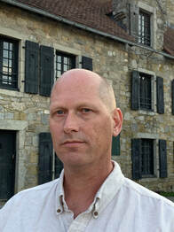 Author portrait at Fort Ticonderoga in 2023